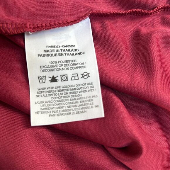 Nike Mens Dri-Fit Red Short Sleeve Golf Polo Shirt Large Sporty Casual New $58 - Picture 5 of 8